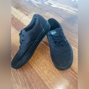 Brand new all black low top vans